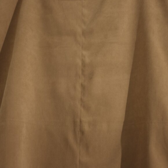 Dalia collection tan midi skirt size 18 lined - Picture 6 of 11